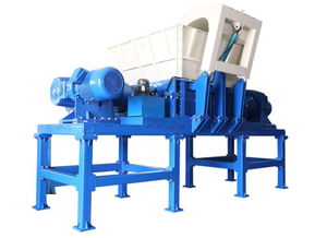 【塑料建筑木板皮革雙軸撕裂機(jī)自行車架撕碎機(jī)可定制】- 